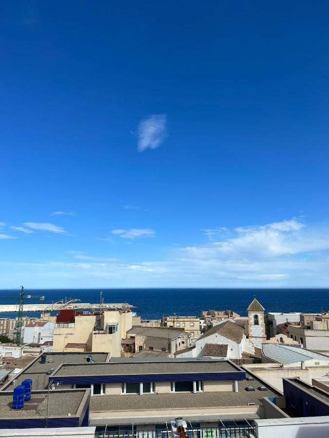Atico Duplex Con Vista Mar Y Terraza Privada A 200M De La Playa Hasta 6 Personas Daire Garrucha Dış mekan fotoğraf